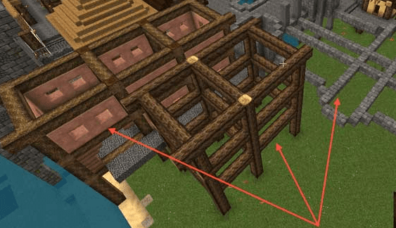 estructura al construir tus casa en minecraft