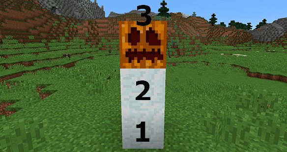 como hacer o crear un golem de nieve en Minecraft