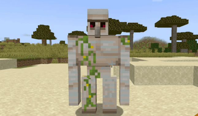 golem de hierro en minecraft